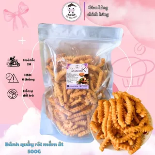 500Gr Bánh Quẩy Rết Mắm Ớt | Bò Đội Nón Shop