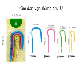 Kim vặn thừng Knitting Needles