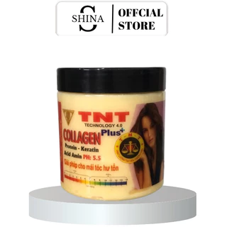 Hấp collagen men sống phục hồi tóc hư tổn TNT 500ml