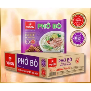 Thùng 30 gói phở Bò ăn liền Vifon 65g