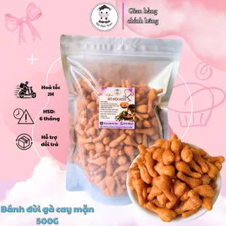 1KG Bánh Đùi Gà Cay Mặn | Bò Đội Nón Shop