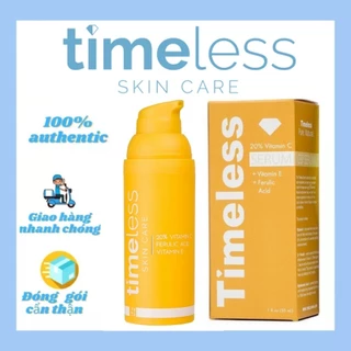 Tinh Chất Dưỡng Sáng Da Timeless 20% Vitamin C + Vitamin E + Ferulic Acid Serum 30ml (cosme)