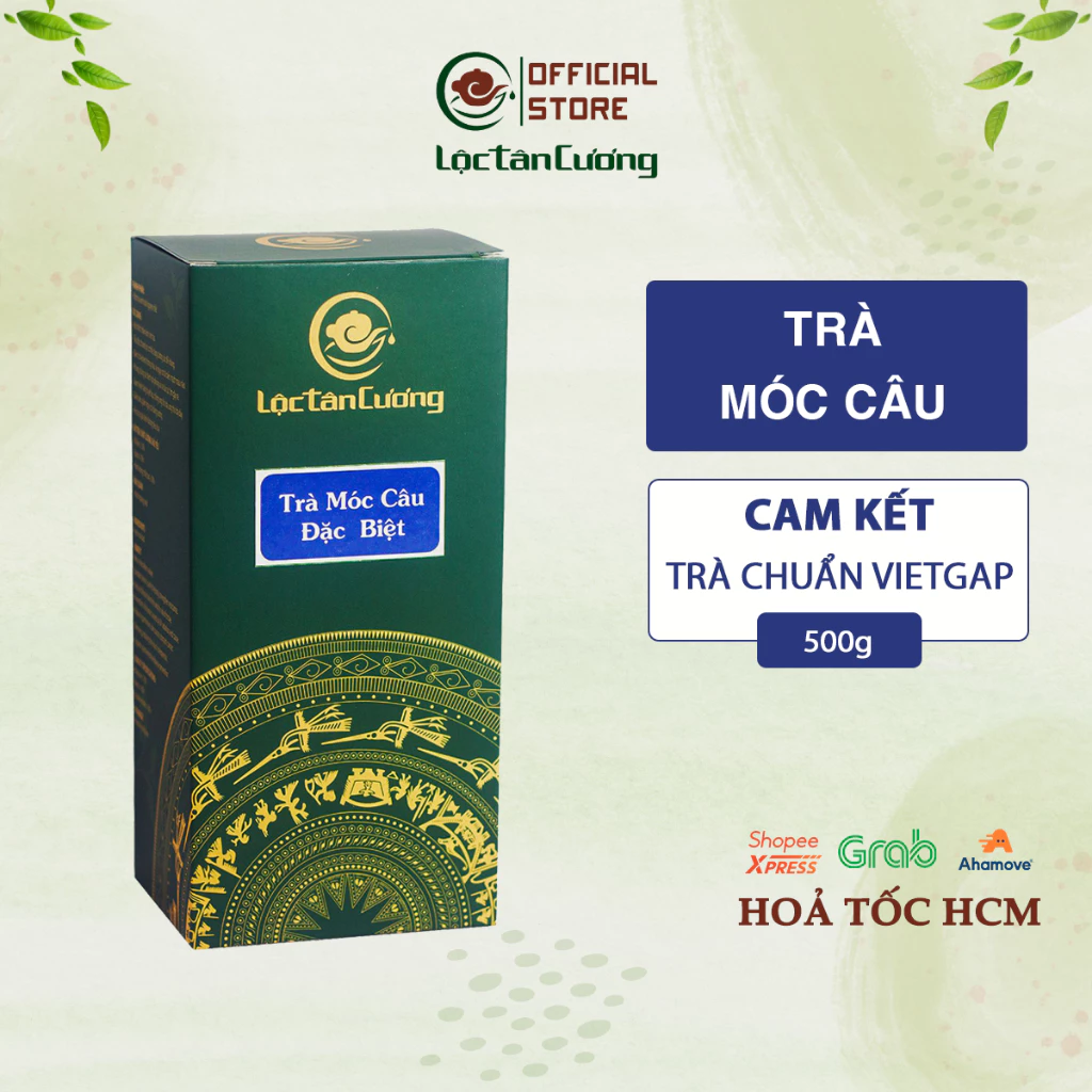 Trà Thái Nguyên Móc Câu Đặc Biệt Lộc Tân Cương Hộp 500g - Trà Tân Cương Móc Câu Chuẩn VietGap