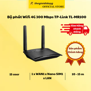 Bộ phát Wifi 4G 300 Mbps TP-Link TL-MR100