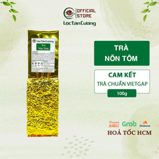 Trà Nõn Tôm Thái Nguyên Lộc Tân Cương Túi 100g - trà bắc Thái Nguyên, trà Tân Cương chính gốc