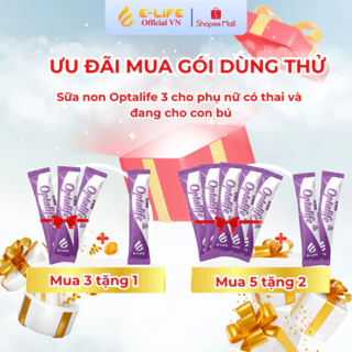 Sữa Non Colostrum Optalife 3 Dành cho phụ nữ đang mang thai và  cho con bú - Gói dùng thử