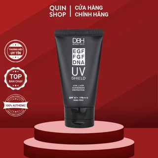 Kem Chống Nắng Phổ Rộng, Ngăn Ngừa Lão Hoá, Làm Dịu Da DBH EGF FGF DNA UV SHIELD Sunscreen Protection SPF47+, PA+++