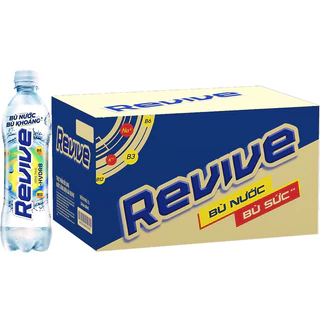 Thùng 24 chai nước bù khoáng Revive muối khoáng 500ml