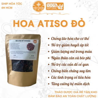 100g, 200g Bông Atiso Đỏ ( Hàng mới, Khô, Sạch, Thơm) - Tăng Đề Kháng, Giữ Dáng, Đẹp Da, Giảm Cân, Hạ Huyết Áp