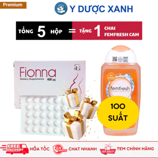 Mua [Chính Hãng] FIONNA 30 viên, Hỗ trợ giảm nguy cơ thiếu máu - Y Dược Xanh