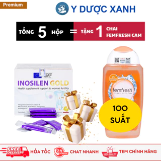 Mua [Chính Hãng] INOSILEN GOLD 30 gói, Thưc phẩm hỗ trợ sức khỏe cho phụ nữ - Y Dược Xanh