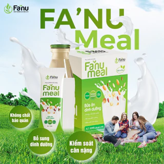 Combo 3 hộp sữa hạt bổ sung dinh dưỡng Fanu Meal hỗ trợ giảm cân, thay thế bữa ăn dinh dưỡng