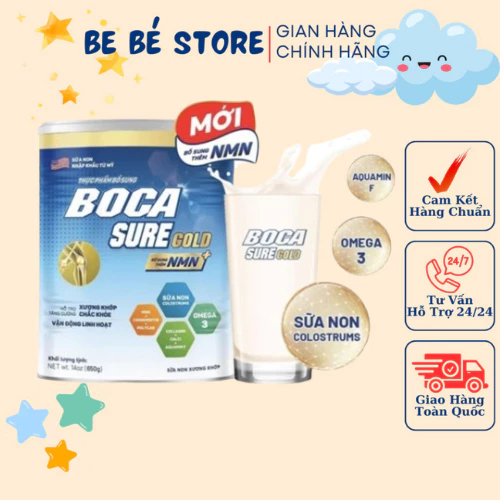 Sữa Boca Sure tăng cường sức khỏe xương khớp