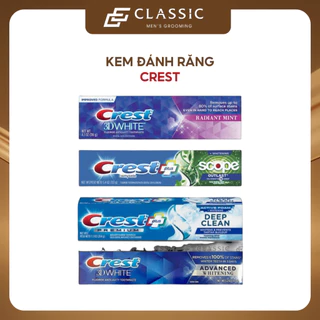 Kem Đánh Răng Crest 3D White Advanced Triple Whitening 158g - Nhập Hoa Kỳ