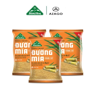 Combo 3 Túi Đường mía khoáng chất Biên Hòa 1kg/túi - AZAGOHN