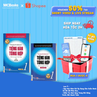 Sách - Tiếng Hàn Tổng Hợp Dành Cho Người Việt Nam - Sơ Cấp 1 Mcbooks