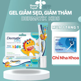 Gel giảm sẹo, mờ sẹo lồi, sẹo thâm Dermatix Ultra Kids cho bé giúp làm phẳng sẹo,sáng da vùng thâm- Tuýp 5g