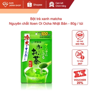 Bột trà xanh matcha nguyên chất Itoen Oi Ocha Nhật Bản ( 80g / túi ).