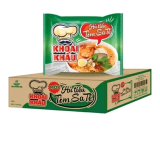 Hủ tiếu tôm sate khoái khẩu 58gr/gói ( thùng 30 gói)