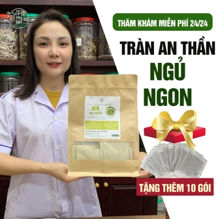 Trà an thần ngủ ngon Trà Dược Quán cho người mất ngủ lâu năm, cải thiện chứng mất ngủ bịch 30 gói