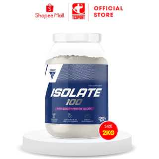 Sữa Tăng Cơ Giảm Mỡ Whey Protein ISOLATE 100 (Hộp 2Kg) - Nhiều Hương Vị - TREC Nutrition