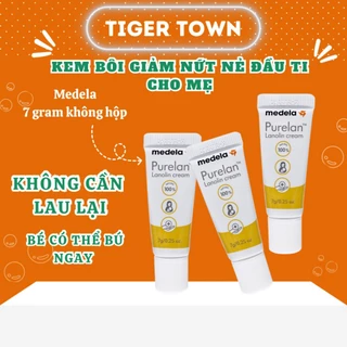 Kem nứt đầu ti cho mẹ Medela Purelan  / kem nẻ đầu ti / nứt cổ gà cho mẹ 7gram , Kem Lanolin Lansinoh 7gram