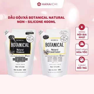 Dầu gội và dầu xả Botanical Natural Non Silicone 400ml - Nội địa Nhật