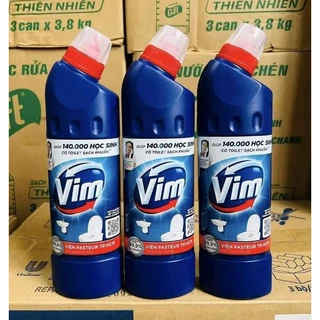 VIM TẨY RỬA BỒN CẦU VÀ TOLET CHAI 880ml