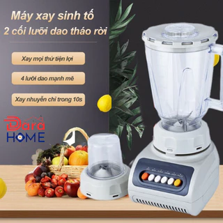 Máy Xay Sinh Tố Sliver Crest 2 Cối Lưỡi Dao Tháo Rời Công Suất 350W Xay Đồ Khô, Ngũ Cốc, Hoa Quả Tiện Dụng.