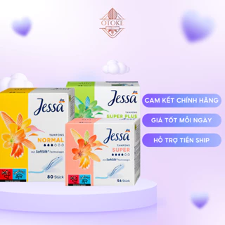 Tampons Jessa Normal/super/super plus nhiều phân loại không cần đẩy