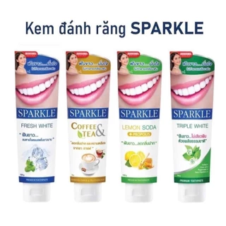 [Chính Hãng] Kem Đánh Răng Sparkle 60g-100g Thái Lan Siêu Trắng Răng