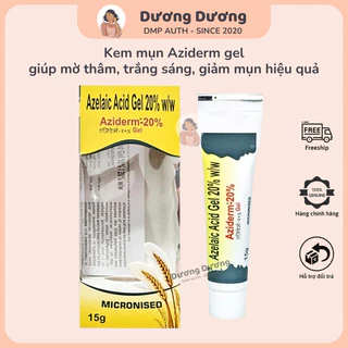 Aziderm Gel A zè cont Fo rte hỗ trợ giảm mụn, giảm thâm 15g