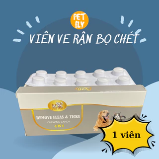 Viên ăn ve rận bọ chét chó mèo PetFly