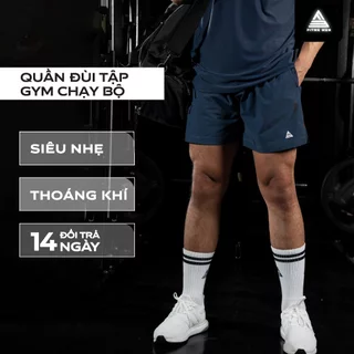 Quần đùi thể thao nam Fitme Ultralight tập gym chạy bộ siêu nhẹ thoáng khí QN1L04