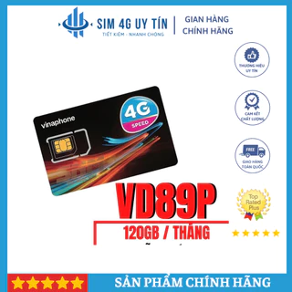 Sim Vinaphone Vd89p (Sẵn Tháng Đầu, Chính Chủ, Có Esim) - Sim 4g Uy Tín