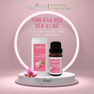 Tinh dầu hoa sen hồng nguyên chất xông thơm phòng thanh mát