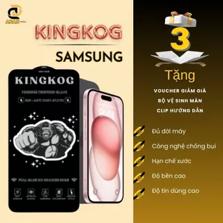 Kính cường lực KINGKONG Samsung A14 A54 A24 A52s A53 A51 A71 A72 A73 A70 A12 A13 A22 A23 A31 A32 A33 A34 A02s A03s A04s