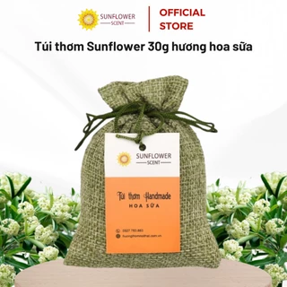 Túi Thơm Sunflower Chứa Tinh Dầu Thơm Tự Nhiên Hương Hoa Sữa