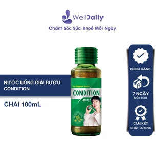 Nước giải rượu Condition hỗ trợ giải rượu và giải độc gan