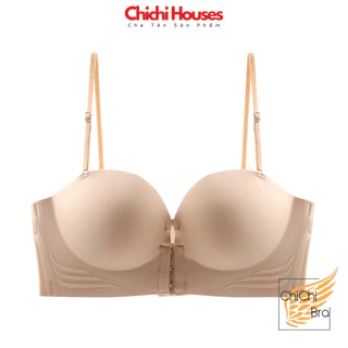 Áo Cúp Ngực Su Chichi Bra Mềm Mại Nâng Đẩy 2 -3 cm Tạo Khe Với Cài Trước 3 Móc Cài - 946