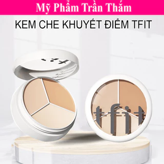 Kem che khuyết điểm tfit 3 khoang màu che phủ mụn quầng thâm mắt