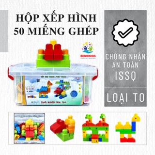 Đồ Chơi Xếp Hình Bằng Nhựa Đa Màu Sắc Cho Bé Thỏa Sức Sáng Tạo, Phát Triển Trí Tuệ