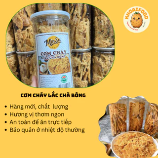 Cơm cháy lắc chà bông, cơm cháy chà bông ăn vặt ngon, giòn tan, đậm vị ( 300g )