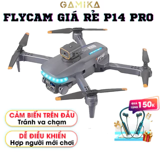 Flycam giá rẻ P14, máy bay điều khiển từ xa có camera kép HD, flycam mini tích hợp nhiều tính năng thông minh