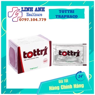 TOTTRI - Traphaco - Cải Thiện Trĩ Nhanh- Phòng, Ngăn Ngừa Trĩ Tái Phát- Hộp 30 viên, 15 gói