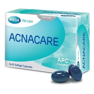 Acnacare - Viên Uống Hỗ Trợ Giảm Mụn, Giảm Nhờn, Ngăn Ngừa Mụn Tái Phát, Làm Mềm Da