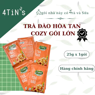 Trà Đào Vải Hòa Tan Cozy 25g 1 Gói Lớn