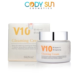 Kem V10 Skinaz Hàn Quốc Chính Hãng 100ml - V10 Gleaming Cream Skinaz