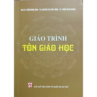 Sách - Giáo Trình Tôn Giáo Học