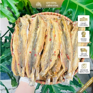 Khô Cá Mối ớt loại đặc biệt dày, ngọt thịt, đặc sản Ba Làng Foods 500g/1000g, Tặng kèm tương ớt